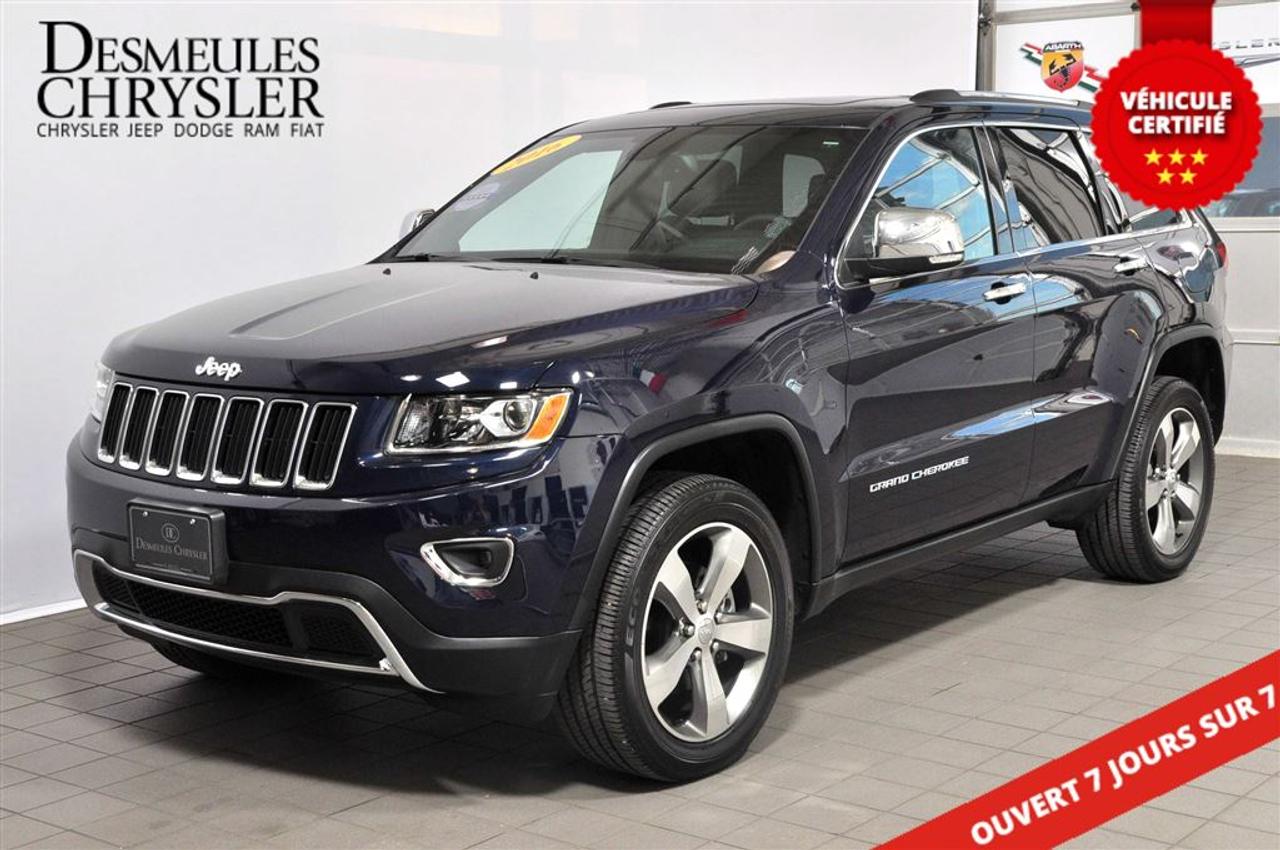 <a href=https://www.desmeules.ca/occasion/Jeep-Grand_Cherokee-2016.html>https://www.desmeules.ca/occasion/Jeep-Grand_Cherokee-2016.html</a>

Grand Cherokee Limited 2016 4x4 seulement 16 500 KM au compteur cuir, toit ouvrant, grand écran de 8.4 pouces avec système de navigation,boite automatique 8 vitesses, jantes daluminium de 20 pouces. (AJOUTER $3500 PLUS TAXES, POUR DES MAGS AFTERMARKET. MAGS ORIGINAUX 20 SUR LA PHOTO INCLUS)          ***SERVICE OFFERT EN FRANÇAIS, ANGLAIS, ARABE, CRÉOLE ET ESPAGNOL *** FINANCEMENT APPROUVÉ À 100% - AUCUN CAS REFUSÉ! - 1, 2, 3 CHANCE AU CRÉDIT! APPROBATION ET LIVRAISON RAPIDE! *** RAPPORT CARPROOF DISPONIBLE! *** TOUS NOS VÉHICULES SONT CERTIFIÉ DESMEULES CHRYSLER *** MANDATAIRE DE LA SAAQ ***          ***EASY FINANCING 100% APPROVALS! - 1, 2, 3 TYPE OF CREDITS! FAST APPROVAL AND DELIVERY! *** CARPROOF REPORT AVAILABLE! *** ALL OUR VEHICLES ARE DESMEULES CHRYSLER CERTIFIED*** WE SERVE YOU IN ENGLISH, FRENCH, ARABIC, CREOLE AND SPANISH *** WE SERVE THE FOLLOWING COMUNITIES: Montréal, Laval, Sainte Adèle, Saint Sauveur, Mirabel, Saint Jérôme, Prevost, Sainte-Anne-des-lacs, Piedmont, Blainville, Boisbriand, Saint Eustache, Mascouche, Bois des Fillion, Sainte Thérèse, Lachute. *** LOCATION: 3500 Autoroute 440, Laval, QC (H7T 0A9). Pour de linformations contactez-nous au 1 (844) 371-0126