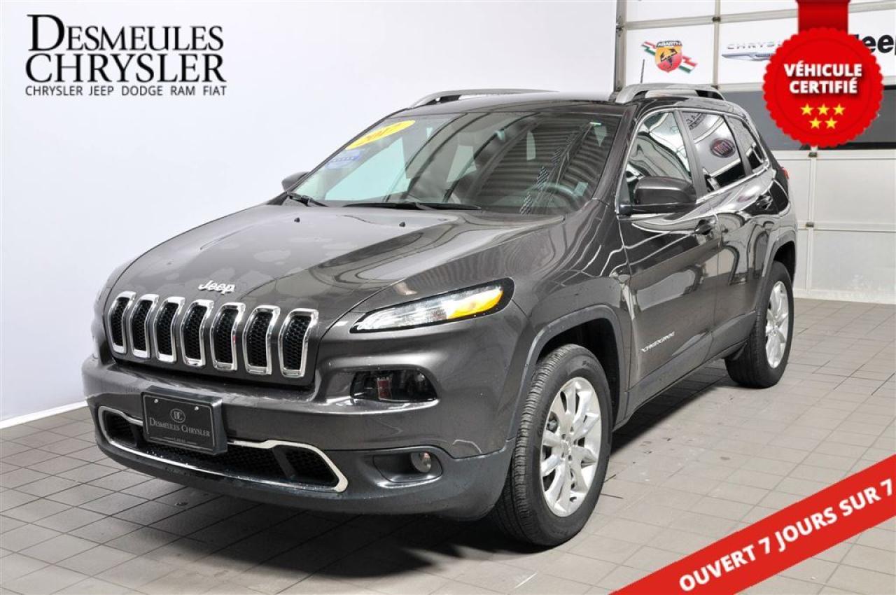 Used 2017 Jeep Cherokee Ltd V6 4x4 Cuir Gps for sale in Laval, QC