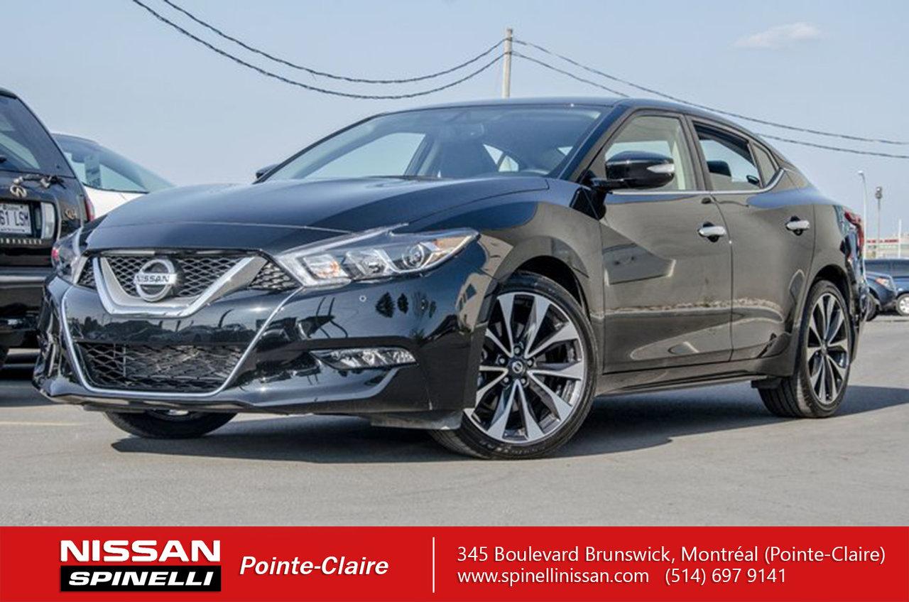 <a href=http://www.spinellinissan.com/occasion/Nissan-Maxima-2017.html>http://www.spinellinissan.com/occasion/Nissan-Maxima-2017.html</a>

Nissan Maxima SR SR SPORT/NAVIGATION CUIR/SUEDE MAGS 19\ BAS KM 2017Régulateur de vitesse, Essuie-glaces intermittents, Anti-démarreur, Freins ABS, Contrôle de stabilité, Coussin gonflable conducteur, Coussins gonflables latéraux, Démarreur à distance, Lecteur CD, Lecteur MP3, Volant ajustable, Tapis protecteurs, Caméra de recul, Volant gainé de cuir, Phares automatiques, Rétroviseur électrique, Direction assistée, Rétroviseurs chauffants, Siège à réglage électrique, Coussins gonflables arrière pour la tête, Démarrage sans clé, Freins à disque, Sièges chauffants - Avant, Antipatinage, Phares antibrouillards, Verrous de sécurité pour enfants, Système de surveillance de la pression des pneus, Sièges baquets, Technologie Bluetooth intégrée, Rétroviseur à atténuation automatique, Aluminium, Climatisation, Volant chauffant