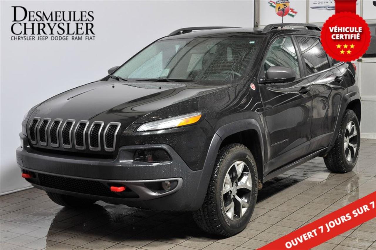 <a href=https://www.desmeules.ca/occasion/Jeep-Cherokee-2016.html>https://www.desmeules.ca/occasion/Jeep-Cherokee-2016.html</a>

JEEP CHEROKEE TRAILHAWK 2016 33 362 KM, 4x4, ÉCRAN DE 8.4 POUCES, COMPÉTANCE HORS ROUTE LÉGENDAIRE, GROUPE ÉLECTRIQUE, BLEUTOUTH, JANTES DALUMINIUM, CROCHETS DE REMORQUAGE ET BIEN PLUS.          ***SERVICE OFFERT EN FRANÇAIS, ANGLAIS, ARABE, CRÉOLE ET ESPAGNOL *** FINANCEMENT APPROUVÉ À 100% - AUCUN CAS REFUSÉ! - 1, 2, 3 CHANCE AU CRÉDIT! APPROBATION ET LIVRAISON RAPIDE! *** RAPPORT CARPROOF DISPONIBLE! *** TOUS NOS VÉHICULES SONT CERTIFIÉ DESMEULES CHRYSLER *** MANDATAIRE DE LA SAAQ ***          ***EASY FINANCING 100% APPROVALS! - 1, 2, 3 TYPE OF CREDITS! FAST APPROVAL AND DELIVERY! *** CARPROOF REPORT AVAILABLE! *** ALL OUR VEHICLES ARE DESMEULES CHRYSLER CERTIFIED*** WE SERVE YOU IN ENGLISH, FRENCH, ARABIC, CREOLE AND SPANISH *** WE SERVE THE FOLLOWING COMUNITIES: Montréal, Laval, Sainte Adèle, Saint Sauveur, Mirabel, Saint Jérôme, Prevost, Sainte-Anne-des-lacs, Piedmont, Blainville, Boisbriand, Saint Eustache, Mascouche, Bois des Fillion, Sainte Thérèse, Lachute. *** LOCATION: 3500 Autoroute 440, Laval, QC (H7T 0A9). Pour de linformations contactez-nous au 1 (844) 371-0126