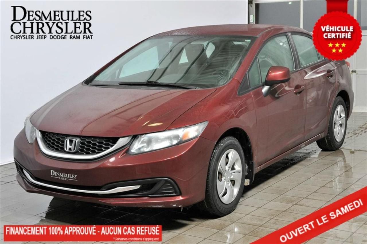 Used 2013 Honda Civic LX for sale in Laval, QC