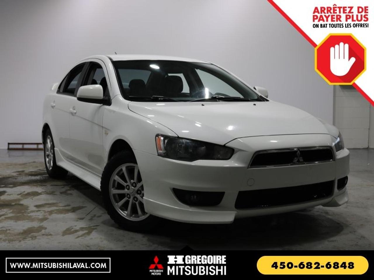 <a href=https://www.autoaubaine.com/Mitsubishi-Lancer-c7019686.html>https://www.autoaubaine.com/Mitsubishi-Lancer-c7019686.html</a>

Mitsubishi Lancer Se Sieges-Chauffant A/c Cruise Aux/mp3 Garantie 2010

Freins ABS, Lecteur MP3, Miroirs chauffants, Volant ajustable, Ordinateur de bord, Antipatinage, Phares antibrouillards

CERTIFIE Vaste inventaire de vehicules doccasion au meilleur prix du marche. Recevez le MAXIMUM pour votre vehicule dechange! Financement avec taux dinteret imbattable! Ouvert 7 jours. Pour plus dinformations sur cette voiture, passez nous voir ou visitez https://mitsubishilaval.com/fr-stk/M180084E