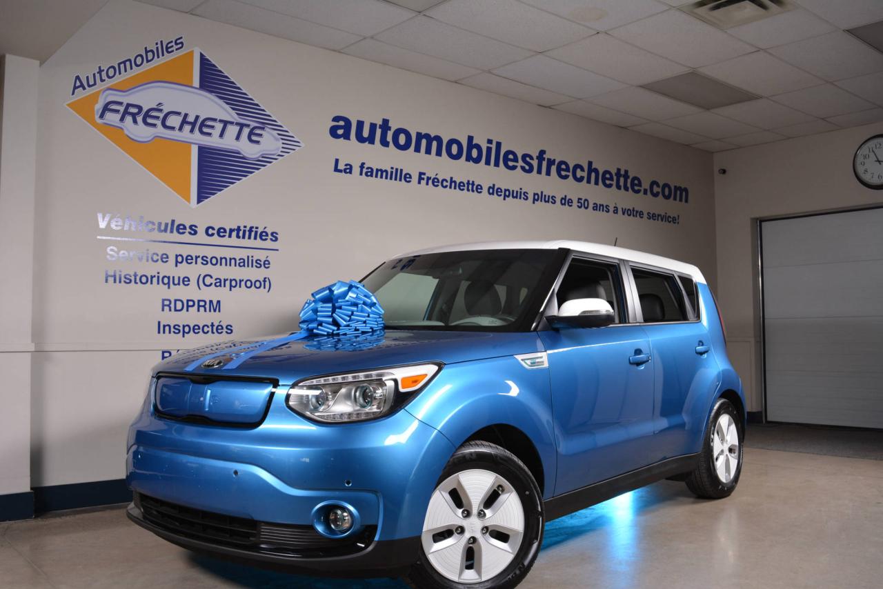 Used 2016 Kia Soul Électrique EV Luxe Cuir Sièges refroidis for sale in Laval, QC