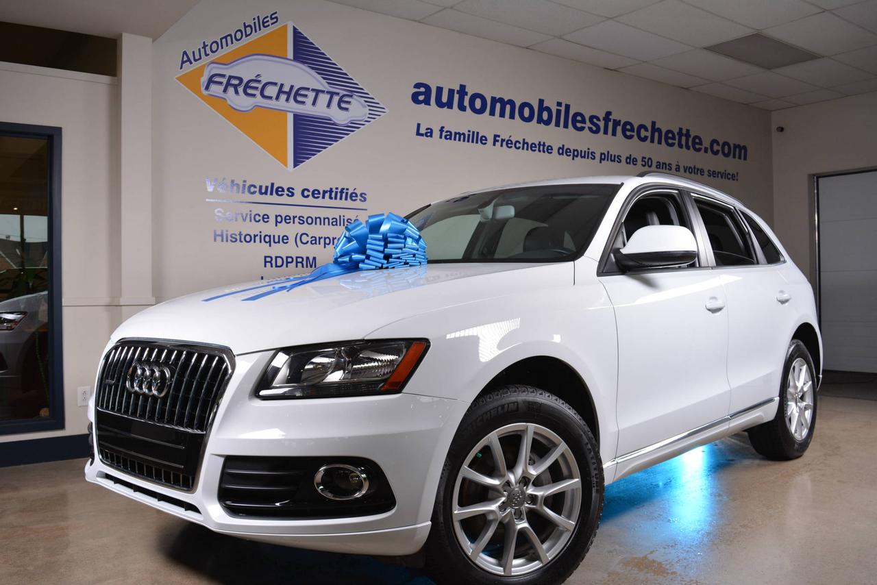 Used 2014 Audi Q5 Quattro 2.0L TFSI Cuir noir Bluetooth for sale in Laval, QC
