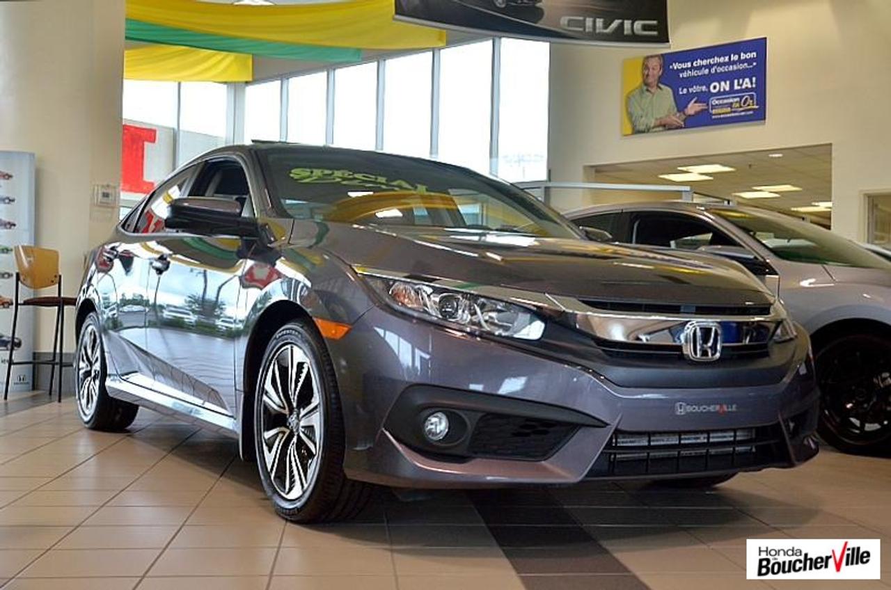 <a href=https://www.autoaubaine.com/Honda-Civic-c6648331.html>https://www.autoaubaine.com/Honda-Civic-c6648331.html</a>

Honda Civic Sedan DX 2016\n\nRégulateur de vitesse, Toit ouvrant, Essuie-glaces intermittents, Anti-démarreur, Freins ABS, Contrôle de stabilité, Coussin gonflable conducteur, Démarreur à distance, Lecteur MP3, Miroirs chauffants, Portes électriques, Vitres électriques, Air climatisé, Climatisation deux zones, Commandes audio au volant, Sièges chauffants, Volant ajustable, Aileron, Tapis protecteurs, Ordinateur de bord, Caméra de recul, Radio AM/FM, Direction assistée, Télédéverrouillage, Système dalarme, Rétroviseurs électriques, Jantes en alliage, Antipatinage, Phares antibrouillards, Coussins gonflables, Verrous de sécurité pour enfants, Dégivreur de lunette arrière, Sièges baquets, Technologie Bluetooth intégrée, Climatiseur automatique\n\nDEMONSTRATEUR