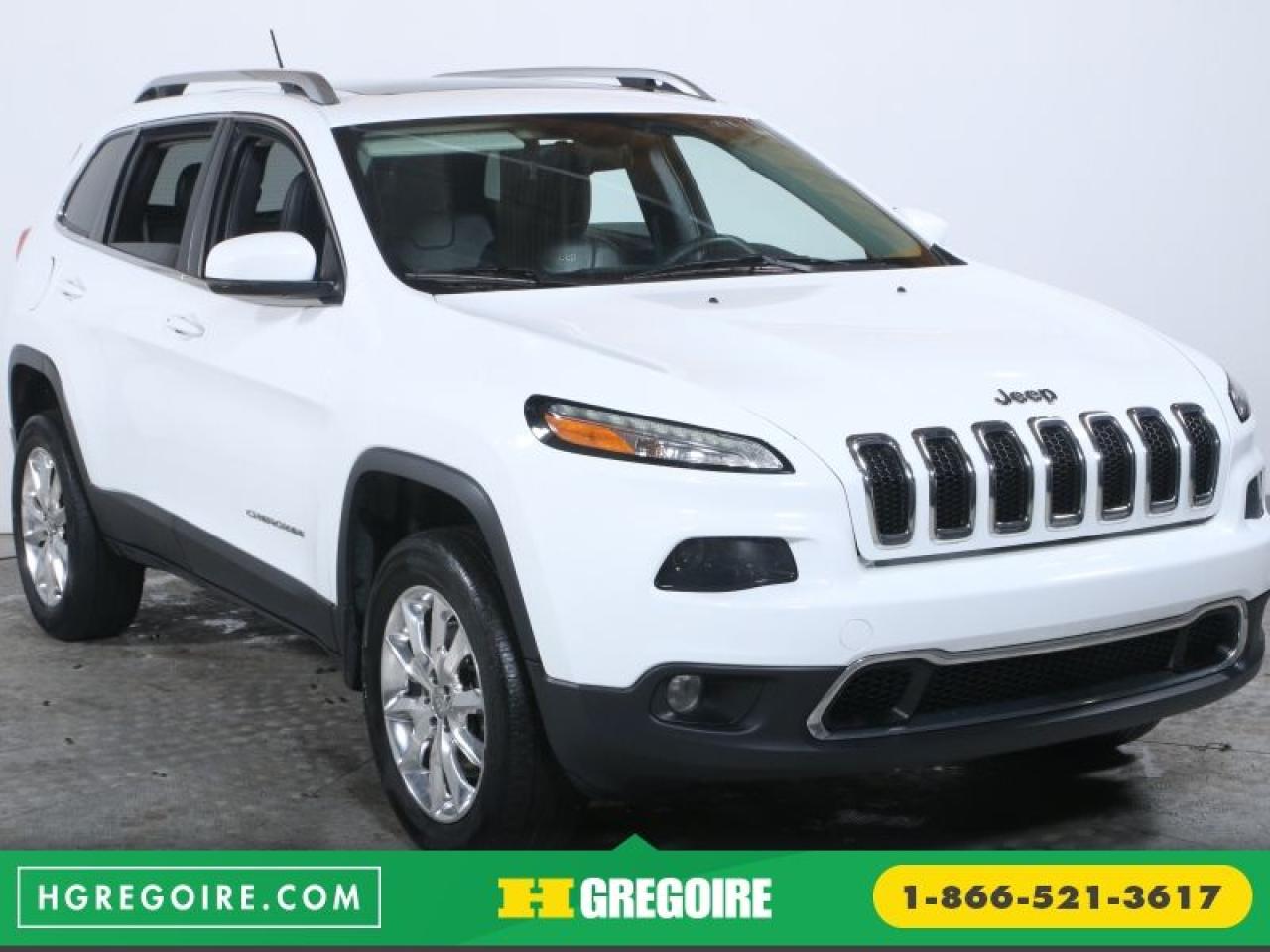 Used 2015 Jeep Cherokee LTD AWD TOIT CUIR for sale in St-Léonard, QC
