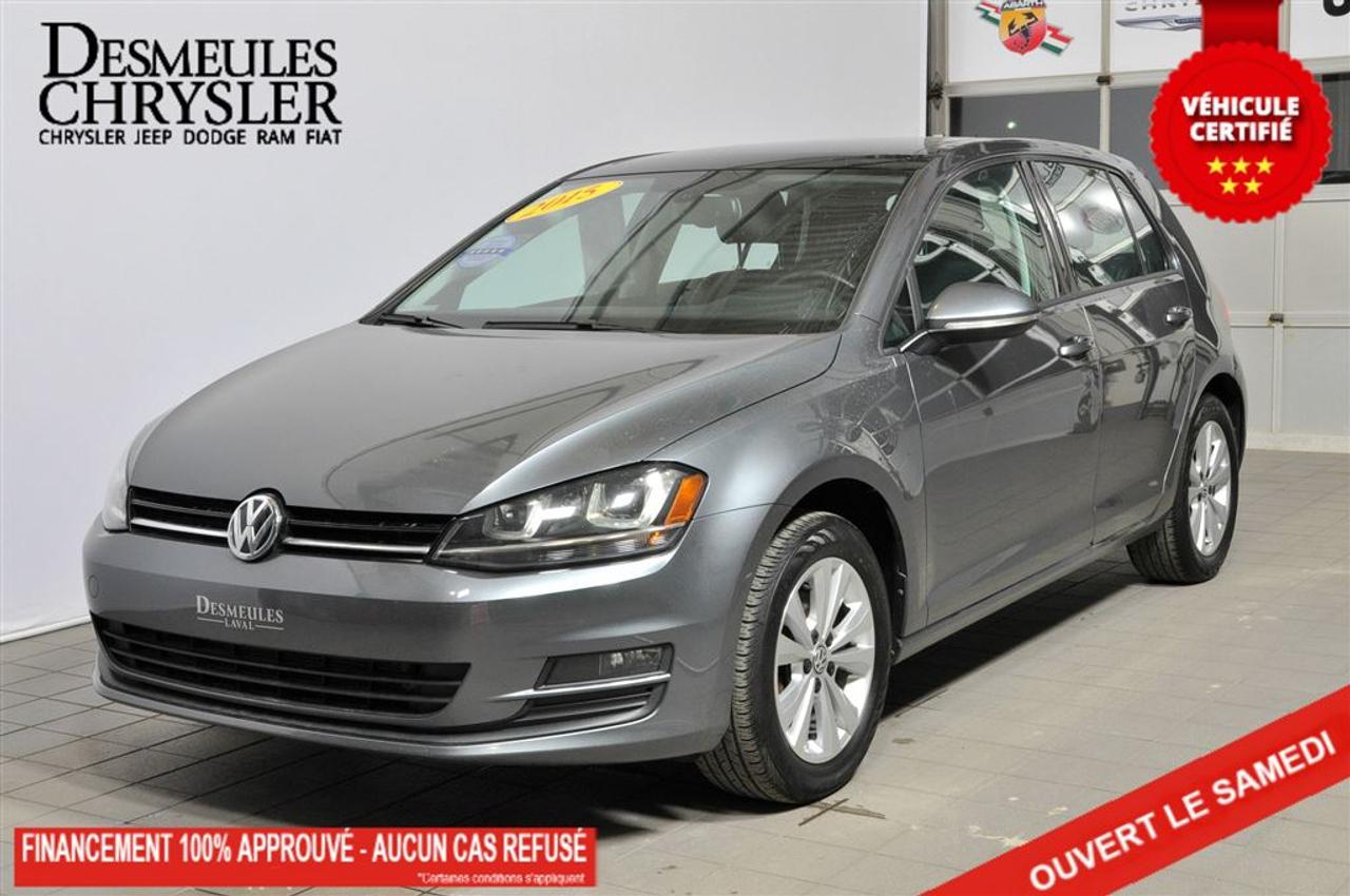 <a href=https://www.desmeules.ca/occasion/Volkswagen-Golf-2015.html>https://www.desmeules.ca/occasion/Volkswagen-Golf-2015.html</a>

JAMAIS ACCIDENTÉ - VÉHICULE LOCAL - VITRES ÉLECTRIQUES, PHARES XENON, TÉLÉ-VERROUILLAGE, TOIT OUVRANT, CRUISE CONTROL, SIÈGES CHAUFFANTS, GPS, SIÈGES CUIR SYNTHÉTIQUE, TRANSMISSION 6 VITESSES MANUEL.       NO ACCIDENTS - LOCAL VEHICLE - POWER WINDOWS, POWER LOCKS, XENON HEADLAMPS, SUNROOF, CRUISE CONTROL, HEATED SEATS, GPS, SYNTETIC LEATHER SEATS, 6 SPEED MANUAL TRANMISSION.      ******************************SERVICE OFFERT EN FRANÇAIS, ANGLAIS, ARABE, CRÉOLE, ESPAGNOL, ITALIEN ET PORTUGAIS *** LIVRAISON LE JOUR MÊME *** NOUS SOMMES OUVERT LE SAMEDI *** FINANCEMENT APPROUVÉ À 100% - AUCUN CAS REFUSÉ! - 1, 2, 3 CHANCE AU CRÉDIT! APPROBATION ET LIVRAISON RAPIDE! *** RAPPORT CARPROOF DISPONIBLE! *** TOUS NOS VÉHICULES SONT CERTIFIÉ DESMEULES CHRYSLER *** MANDATAIRE DE LA SAAQ ******************************          ****************************** FAST DELIVERY *** WE ARE OPEN ON SATURDAY *** EASY FINANCING 100% APPROVALS! - 1, 2, 3 TYPE OF CREDITS! FAST APPROVAL AND DELIVERY! *** CARPROOF REPORT AVAILABLE! *** ALL OUR VEHICLES ARE DESMEULES CHRYSLER CERTIFIED*** WE SERVE YOU IN ENGLISH, FRENCH, ARABIC, CREOLE, SPANISH ITALIAN AND PORTUGUESE*** WE SERVE THE FOLLOWING COMUNITIES: Montréal, Laval, Sainte Adèle, Saint Sauveur, Mirabel, Saint Jérôme, Prevost, Sainte-Anne-des-lacs, Piedmont, Blainville, Boisbriand, Saint Eustache, Mascouche, Bois des Fillion, Sainte Thérèse, Lachute. *** LOCATION: 3500 Autoroute 440, Laval, QC (H7T 0A9). Pour de linformations contactez-nous au 1 (844) 371-0126