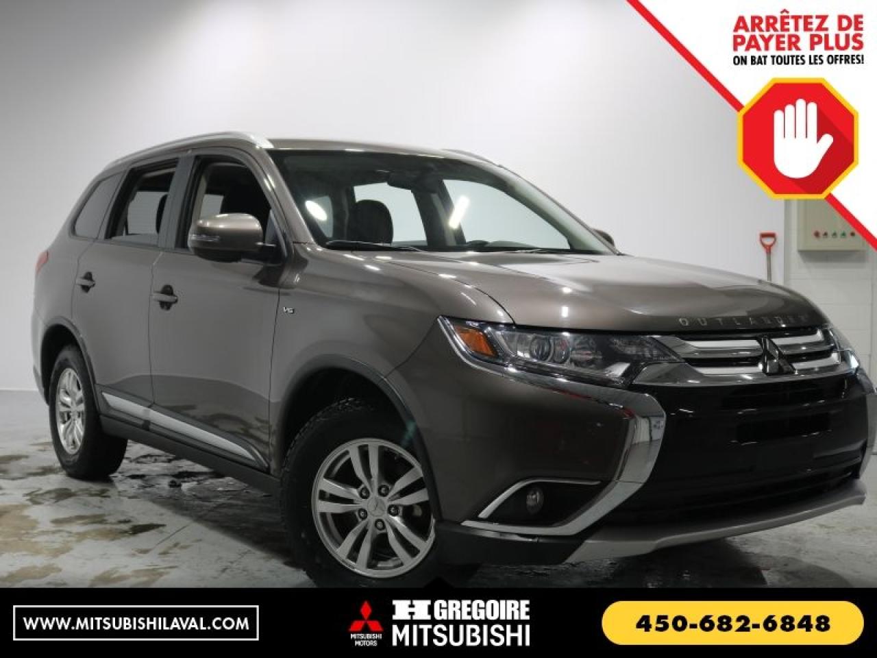 Used 2016 Mitsubishi Outlander SE AWD V6 SIEGES for sale in St-Léonard, QC