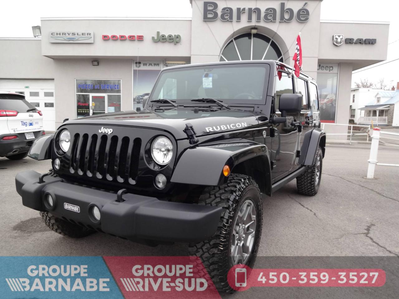 Used 2016 Jeep Wrangler JEEP WRANGLER UNLIMITED RUBICON 2016 for sale in Napierville, QC