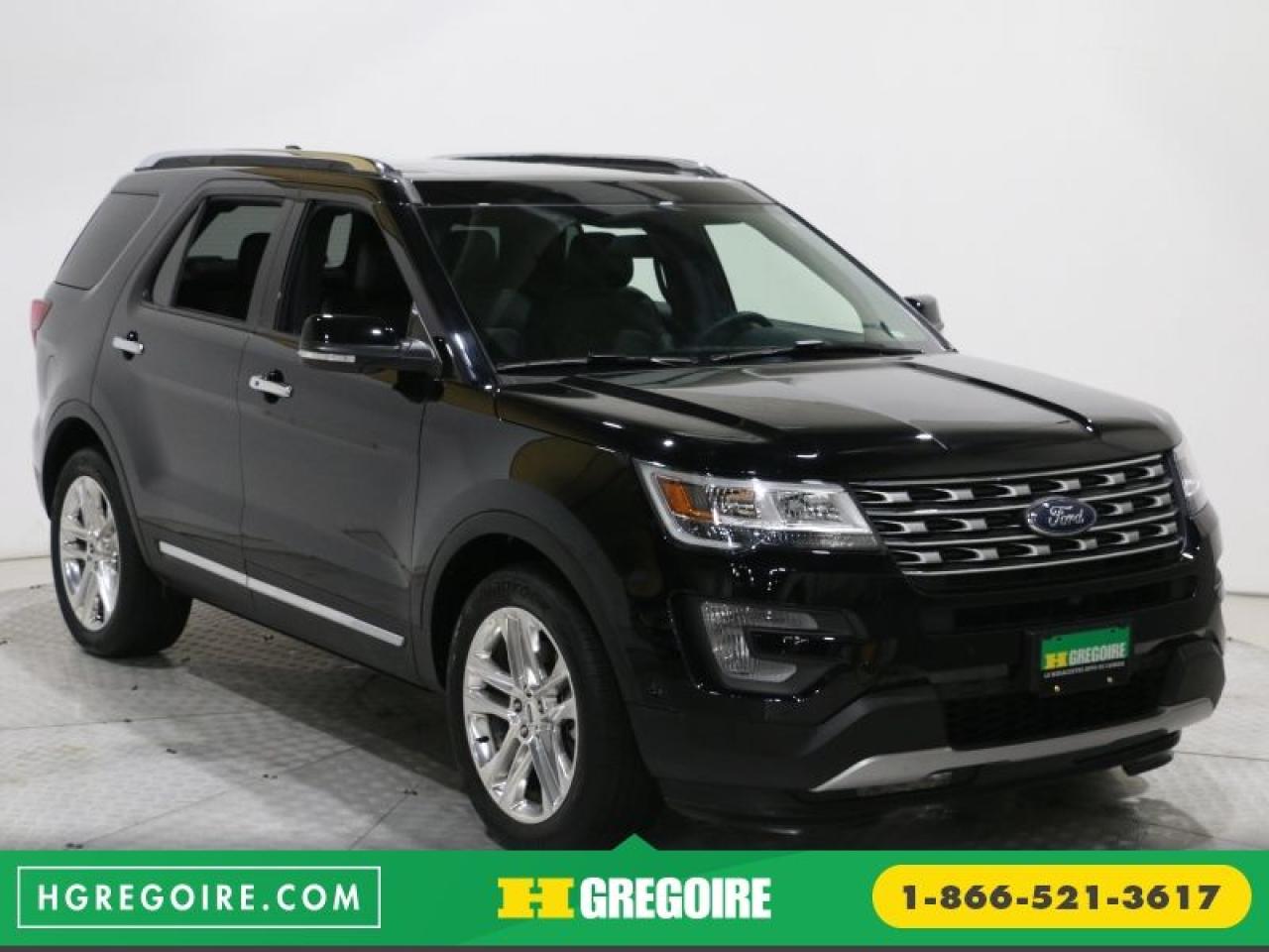 Used 2017 Ford Explorer LTD AWD CUIR TOIT for sale in St-Léonard, QC