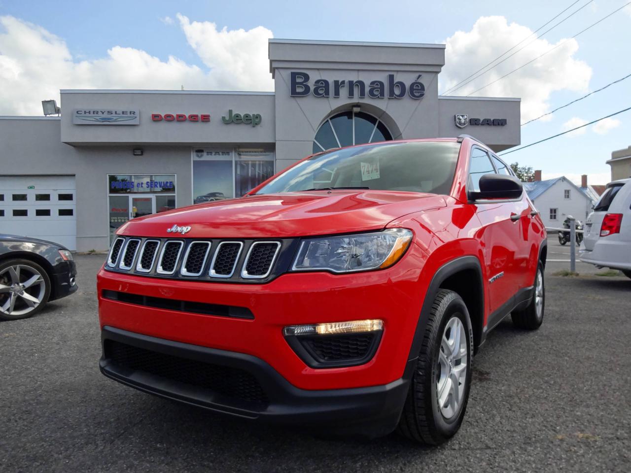 Used 2017 Jeep Compass JEEP COMPASS SPORT + A/C + BLUETOOTH + O for sale in Napierville, QC