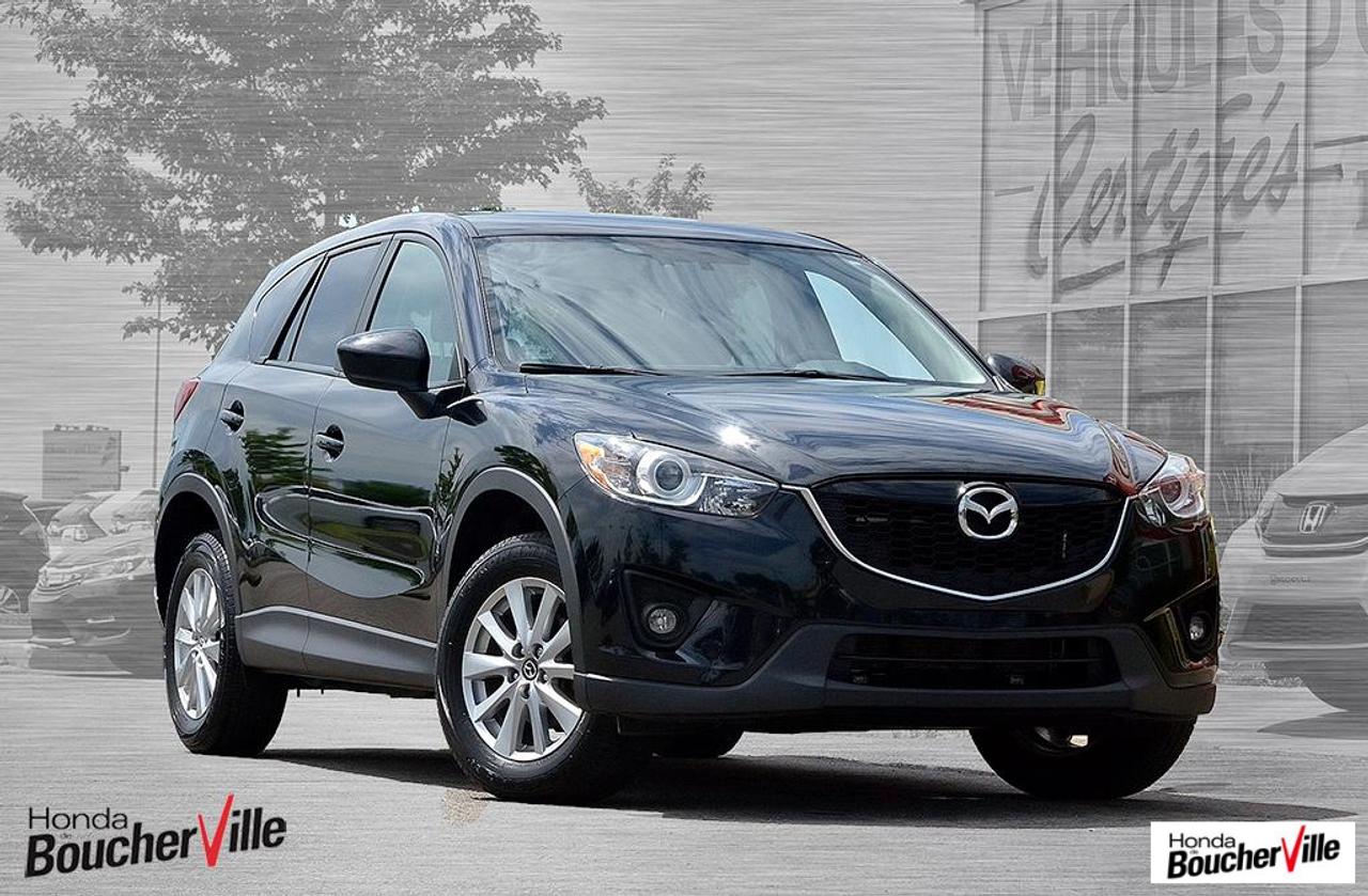 <a href=https://www.autoaubaine.com/Mazda-CX-5-c6650473.html>https://www.autoaubaine.com/Mazda-CX-5-c6650473.html</a>

Mazda Cx-5 GX 2014\n\nRégulateur de vitesse, Toit ouvrant, Essuie-glaces intermittents, Essuie-glace arrière, Anti-démarreur, Freins ABS, Lecteur CD, Coffre - Ouverture à distance, Portes électriques, Tachymètre, Vitres électriques, Air climatisé, Sièges arrières rabattables, Sièges chauffants, Volant ajustable, Horloge, Radio AM/FM, Direction assistée, Télédéverrouillage, Banquette arrière divisé, Système dalarme, Rétroviseurs électriques, Jantes en alliage, Antipatinage, Phares antibrouillards, Ouverture du volet à essence de lintérieur, Miroirs ajustables de lintérieur\n\n