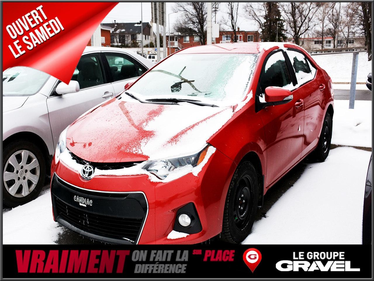 <a href=https://www.graveltoyota.com/occasion/Toyota-Corolla-2015.html>https://www.graveltoyota.com/occasion/Toyota-Corolla-2015.html</a>

Un Seul Propriétaire! SPORT - BLUETOOTH - SIÈGE CHAUFFANT - CAMERA DE RECUL - DEMARREUR DISTANCE - Condition générale exceptionnelle et l`inspection certifiée de TOYOTA est complétée. 2e ET 3e CHANCE AU CRÉDIT SUR PLACE.   Ouvert le samedi de 10h / 16h. Véhicules doccasion certifiés en plus de 100 points mécanique et esthétique. Un rapport CARPROOF sans frais supplémentaire!  GRAVEL TOYOTA ST-LÉONARD fait vraiment la différence sur place, venez nous mettre au défi.   www.gravelauto.com.  GRAVEL TOYOTA ST-LÉONARD na quun seul but, celui de donner le meilleur service après-vente et les meilleurs prix.   Tous nos véhicules sont inspectés, certifiés en 100 points et chez GRAVEL TOYOTA ST-LÉONARD, on ne lésine pas avec la sécurité. Venez constater par vous-même la qualité de tous nos véhicules d`occasion.  LE GROUPE GRAVEL, DEPUIS 1952? Pour un service sans limite! www.gravelauto.com.  Nous répondons aux demandes dinformations par courriel 7/7 jours.   //////////////////////////////////////////////////////////////////////////////////////////////////////////////////////////////////////////////////////////  Never been accidented! Only one owner ! Great overall condition and certified Toyota inspection completed. 2nd and 3rd chance credit available. Open on Saturdays from 10am to 4pm. Certified used vehicles with 100 point mechanical inspections. Carproof at no extra cost!     GRAVEL TOYOTA ST-LÉONARD has one main goal : to give the best customer service with the best prices. Our dedicated sales team at GRAVEL TOYOTA ST-LÉONARD will make your car shopping experience a dream. Come see us at GRAVEL TOYOTA ST-LÉONARD.  Le Groupe Gravel, in business since 1952....For a service with no limits: www.gravelauto.com.  We will respond to your questions 7/7 days. Vehicles can be delivered anywhere in Quebec