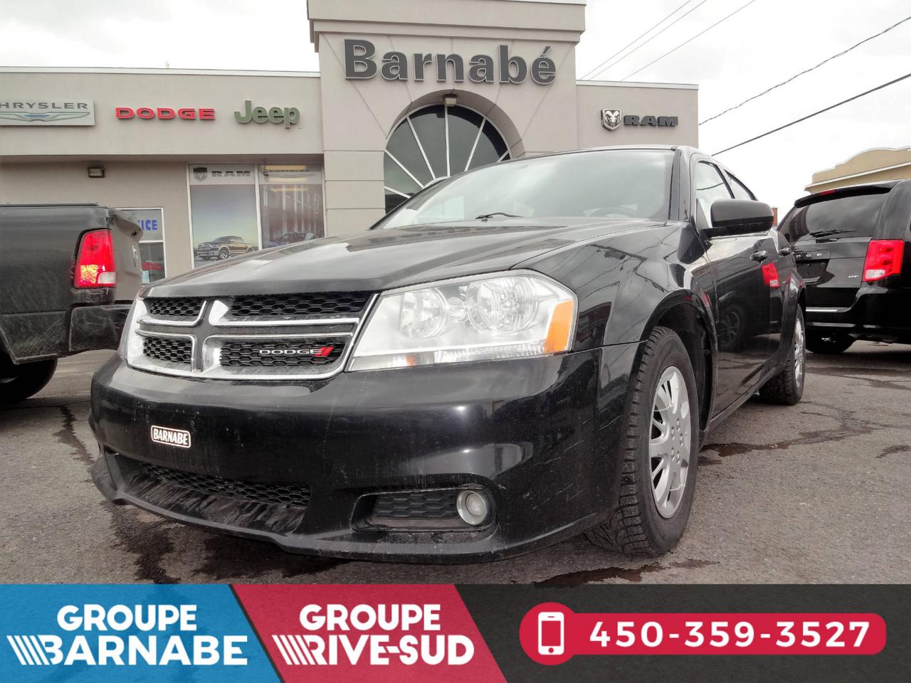 <a href=https://www.barnabe.ca/occasion/Dodge-Avenger-2012.html>https://www.barnabe.ca/occasion/Dodge-Avenger-2012.html</a>

DODGE AVENGER SXT 2012

TRANSMISSION AUTOMATIQUE,
FREINS À DISQUE,
RADIO AM/FM/CD,
RÉTROVISEURS ÉLECTRIQUES,
CLIMATISATION,
RÉGULATEUR DE VITESSE,
ET BIEN PLUS !!!


~ POUR PRENDRE RENDEZ-VOUS POUR UN ESSAI ROUTIER OU POUR OBTENIR PLUS DE DÉTAILS, VOUS POUVEZ COMMUNIQUER AU : 450-245-3313. 

PRIX ÉTABLI AVEC UN FINANCEMENT À TAUX RÉGULIER! ~1ERE, 2E ET 3E CHANCE AU CRÉDIT!! AUCUN CAS REFUSÉ!! FINANCEMENT ET GARANTIE DISPONIBLE SUR PLACE!! 

NOUS REPRENONS TOUS VOS ÉCHANGES, MOTO - VTT - BATEAU - ROULOTTE - MOTORISÉ!!