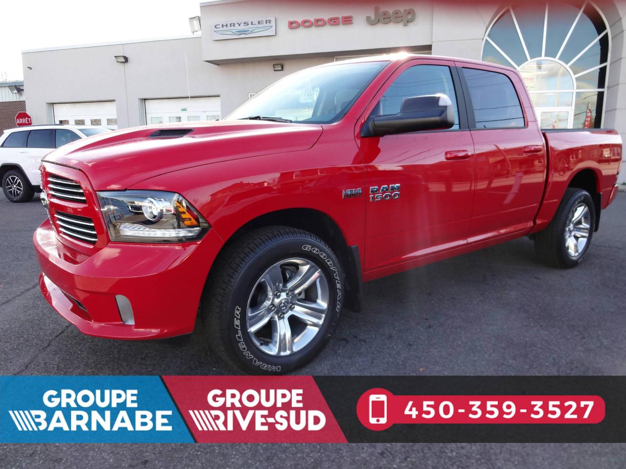 Used 2017 Ram 1500 CREW CAB SPORT 4X4 for sale in Napierville, QC