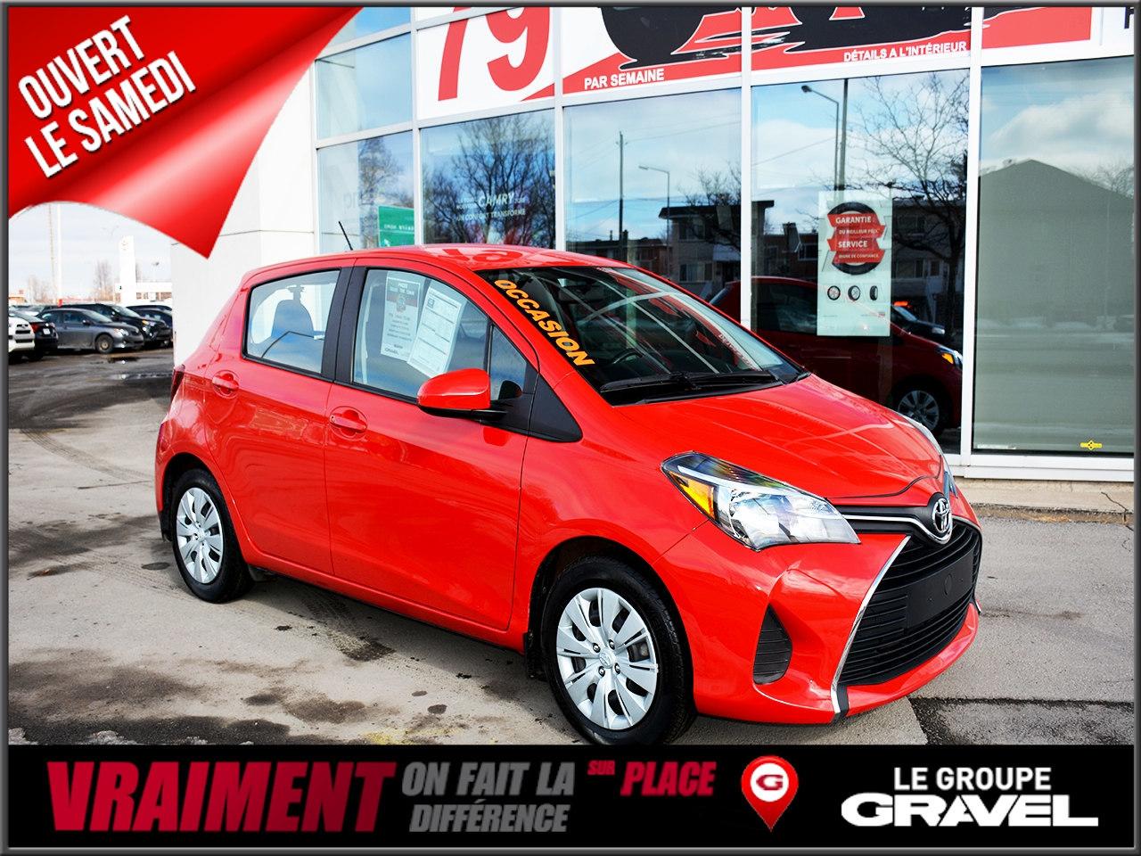 Used 2016 Toyota Yaris Le A/c T.équipé for sale in St-Léonard, QC
