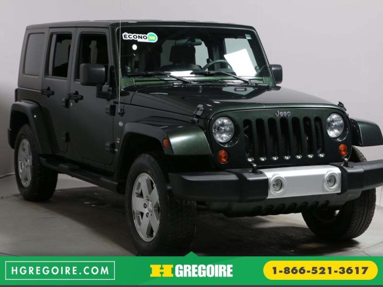 Used 2010 Jeep Wrangler SAHARA A/C GR for sale in St-Léonard, QC