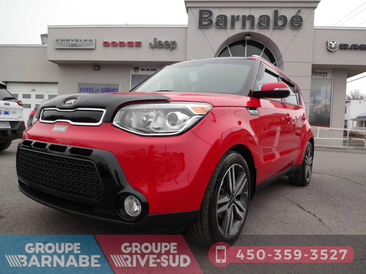 Used 2015 Kia Soul KIA SOUL SX/ LUXURY / TOIT / NAV / CAMER for sale in Napierville, QC