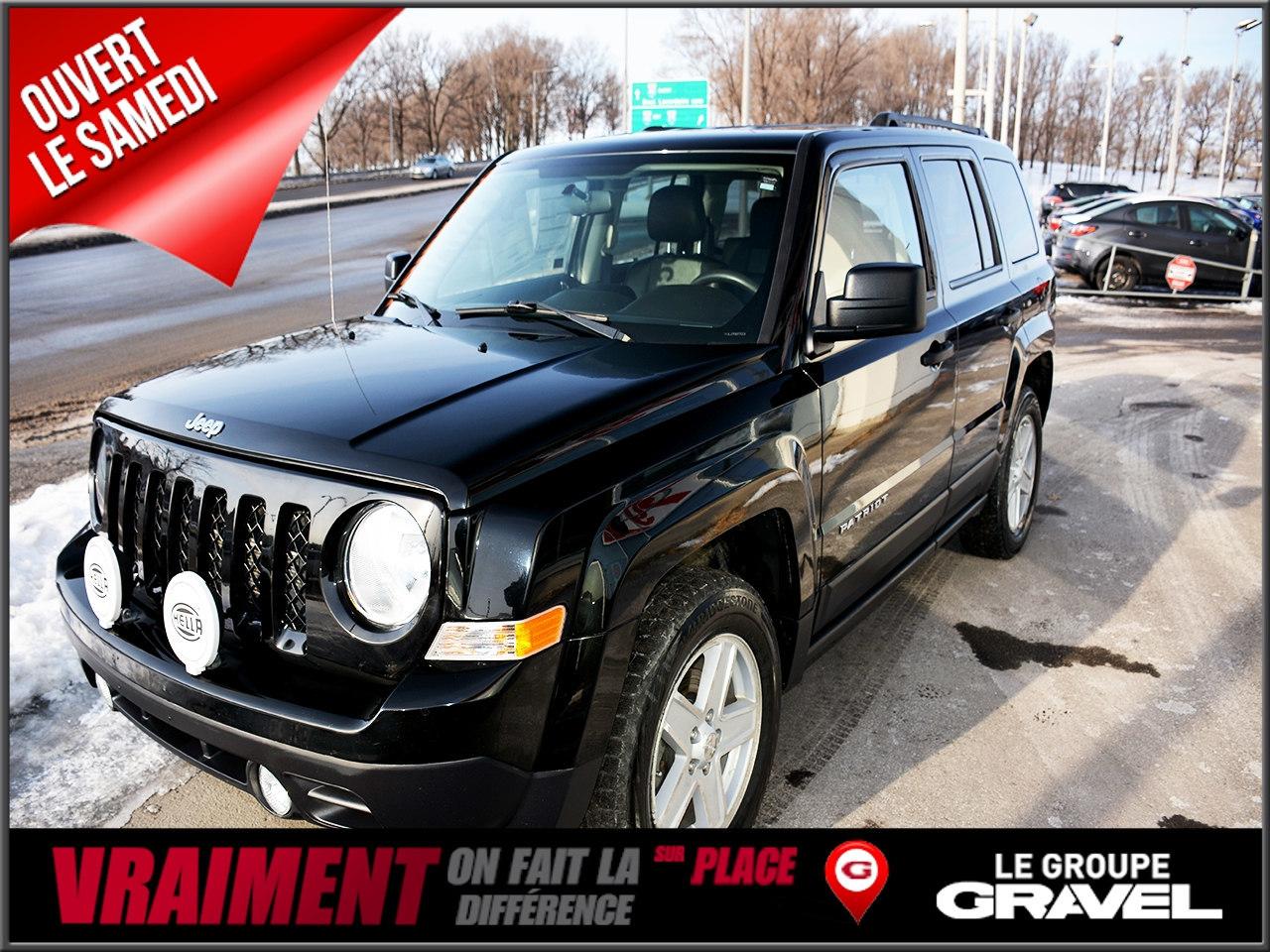 Used 2015 Jeep Patriot Sport 4x4 Awd Cuir for sale in St-Léonard, QC