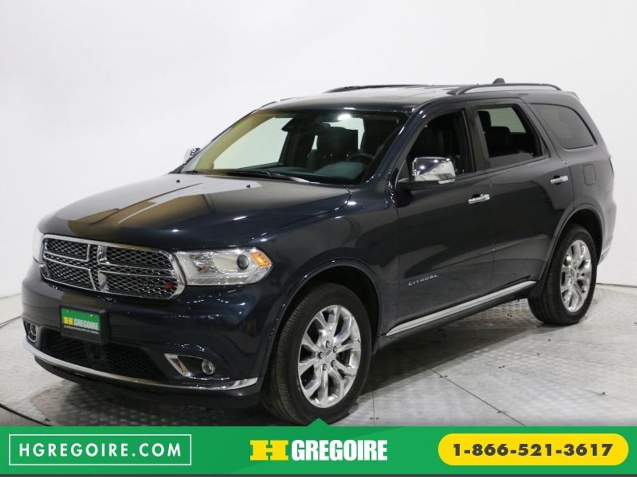 <a href=https://www.autoaubaine.com/Dodge-Durango-c7022772.html>https://www.autoaubaine.com/Dodge-Durango-c7022772.html</a>

Dodge Durango Citadel Awd Dvd Cuir Toit Mags 6passagers 2016

Toit ouvrant, Freins ABS, Lecteur MP3, Miroirs chauffants, Volant ajustable, Radio satellite, Ordinateur de bord, Volant gain de cuir, Antipatinage, Phares antibrouillards, Climatisation

ECONOMISER 20 403$! JAMAIS ACCIDENTÉ, Camera de recul, Ensemble audio premium, Systeme de navigation, Bluetooth, Aucun frais caché, Taux dintérêt imbattable! Ouvert 7 jours. Inspection en plus de 125 points et rigoureux processus de remise à neuf. Satisfaction garantie de 3 jours ou argent remis et privilège déchange 30 jours. Obtenez le meilleur taux de financement et même une 2e ou 3e chance au crédit. Pour plus dinformation sur cette voiture et pour obtenir le rapport dhistorique CarProof gratuitement, visitez https://www.hgregoire.com/fr-stk/920847. *Prix du manufacturier neuf (56 395$)