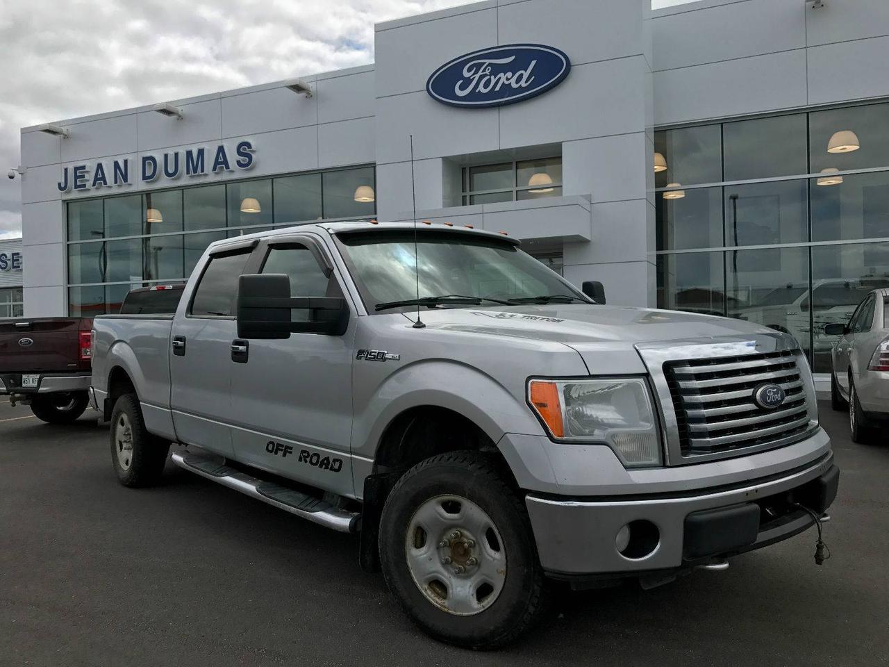 <a href=https://www.jeandumasforddolbeau.com/occasion/Ford-F150-2010.html>https://www.jeandumasforddolbeau.com/occasion/Ford-F150-2010.html</a>

ABS Brakes;Adjustable steering;Air conditioning;AM/FM stereo;CD player;Cruise control;Power locks;Power mirrors;Power Outlet;Power windows;Satellite Radio subscription not included;Traction control