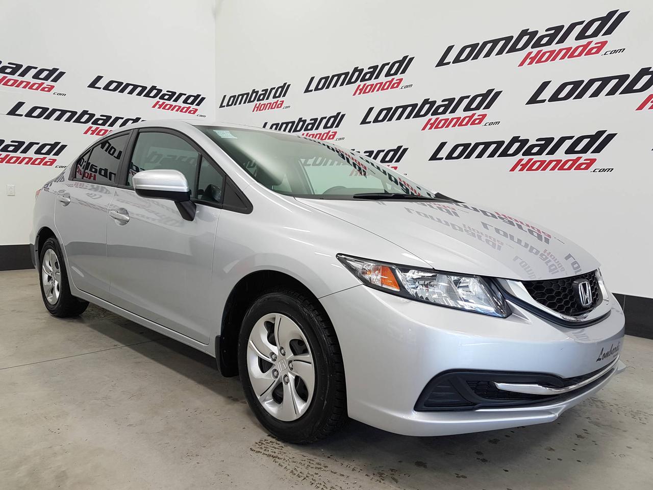 <a href=https://www.lombardihonda.com/occasion/Honda-Civic-2015.html>https://www.lombardihonda.com/occasion/Honda-Civic-2015.html</a>

EN PLUS de la technologie BLUETOOTH et la CAMÉRA DE RECUL, la climatisation deux zones, les commandes audio a même le volant et lantivol.
La CIVIC LX 2015 A UNE GARANTIE 5 ANS/ 100000 KM
elle est INSPECTÉ ET RECONDITIONNÉ
Ce modèle compte dailleurs un moteur  1.8 L et une transmission automatique.
Venez dès aujourdhui faire lessai du modèle Honda CIVIC  doccasion chez votre concessionnaire Lombardi Honda.
Les Honda sont avancées sur le plan de la performance, la durabilité et la plus haute qualité sur le marché. De plus, la Honda Civic offre un rapport qualité/prix tout simplement exceptionnel sur le marché des véhicules doccasion. cest un véhicule économique au niveau de sa consommation dessence et il conserve très bien sa valeur. Cette voiture est comparable à Corolla, Elantra,  Forte.
Les conducteurs dun véhicule Honda, que ce soit une voiture neuve ou doccasion, peuvent compter sur lappui  inconditionnel et lexpérience de Lombardi Honda à Montréal près de la Rive-Nord et la Rive-Sud.
*PRENEZ RENDEZ VOUS POUR UN ESSAI ROUTIER! *
*LIVRAISON RAPIDE*