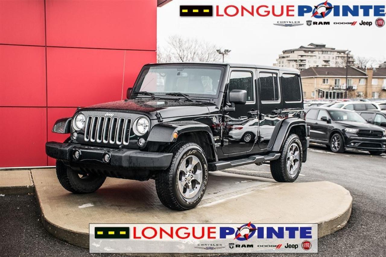 Used 2016 Jeep Wrangler Sahara, Cuir, Toit for sale in Montréal, QC