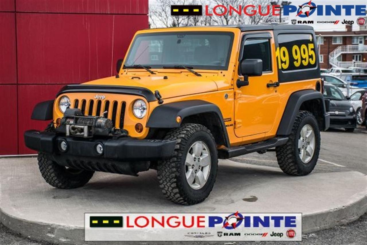 Used 2012 Jeep Wrangler Sport A/c Et Winch for sale in Montréal, QC
