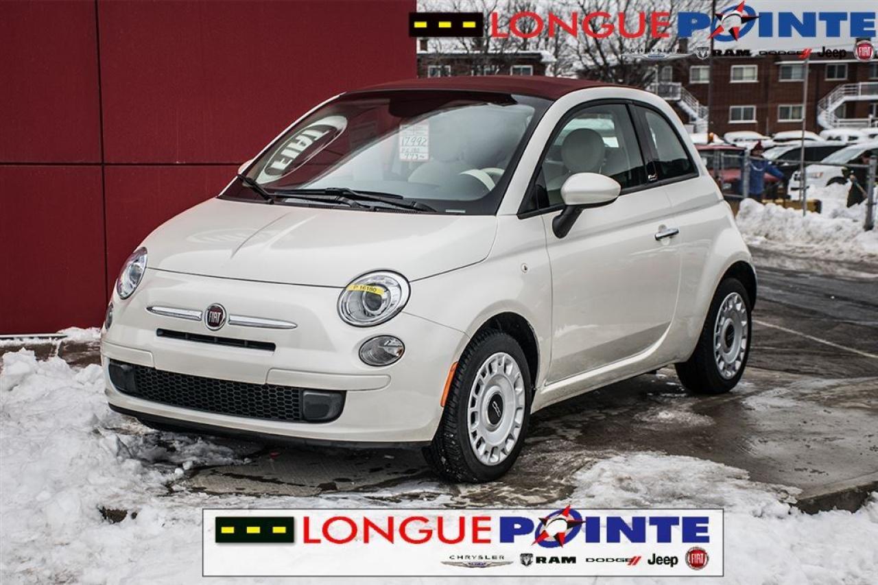 Used 2015 Fiat 500C Pop Convertible for sale in Montréal, QC