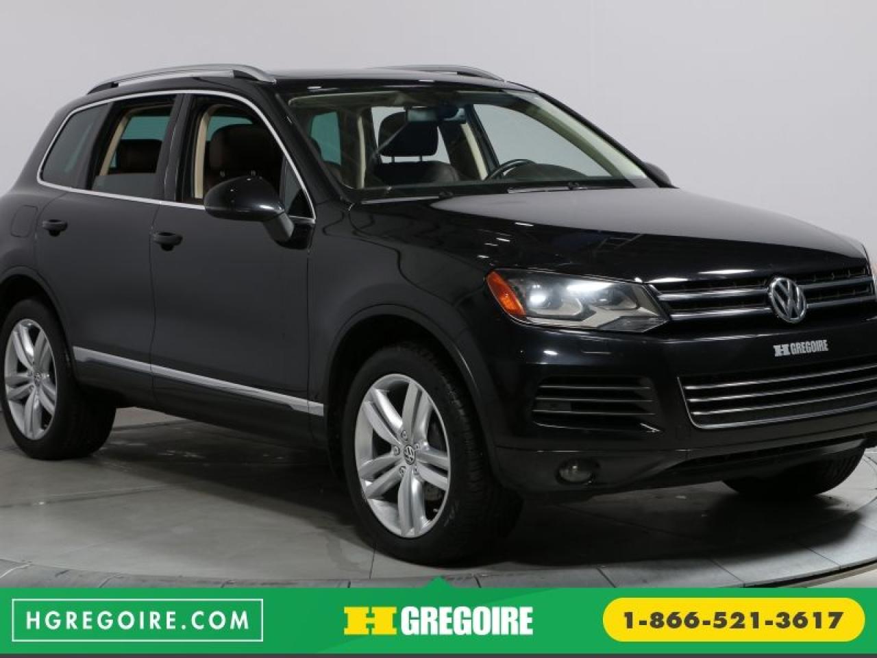 Used 2013 Volkswagen Touareg EXECLINE TOIT CUIR for sale in St-Léonard, QC