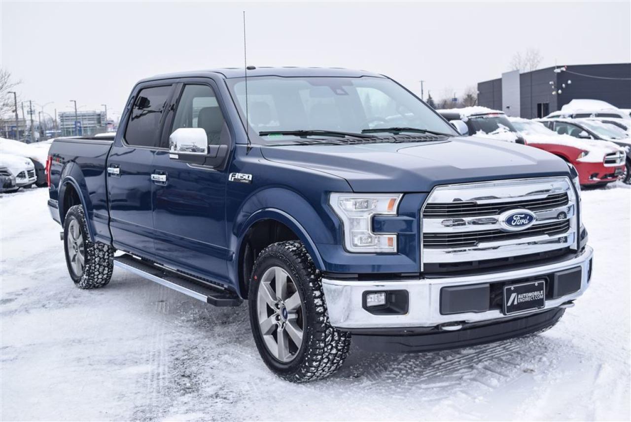 Used 2015 Ford F-150 Lariat Crew 4x4 V8 for sale in St-Hubert, QC