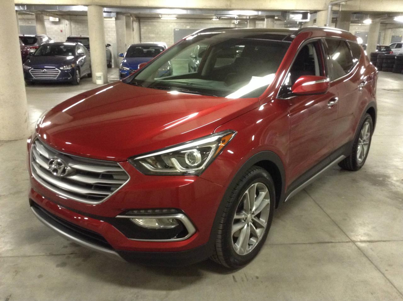 Used 2018 Hyundai Santa Fe Sport Se Awd 2.0 turbo Cuir Toit pano 87$/sem* for sale in Longueuil, QC