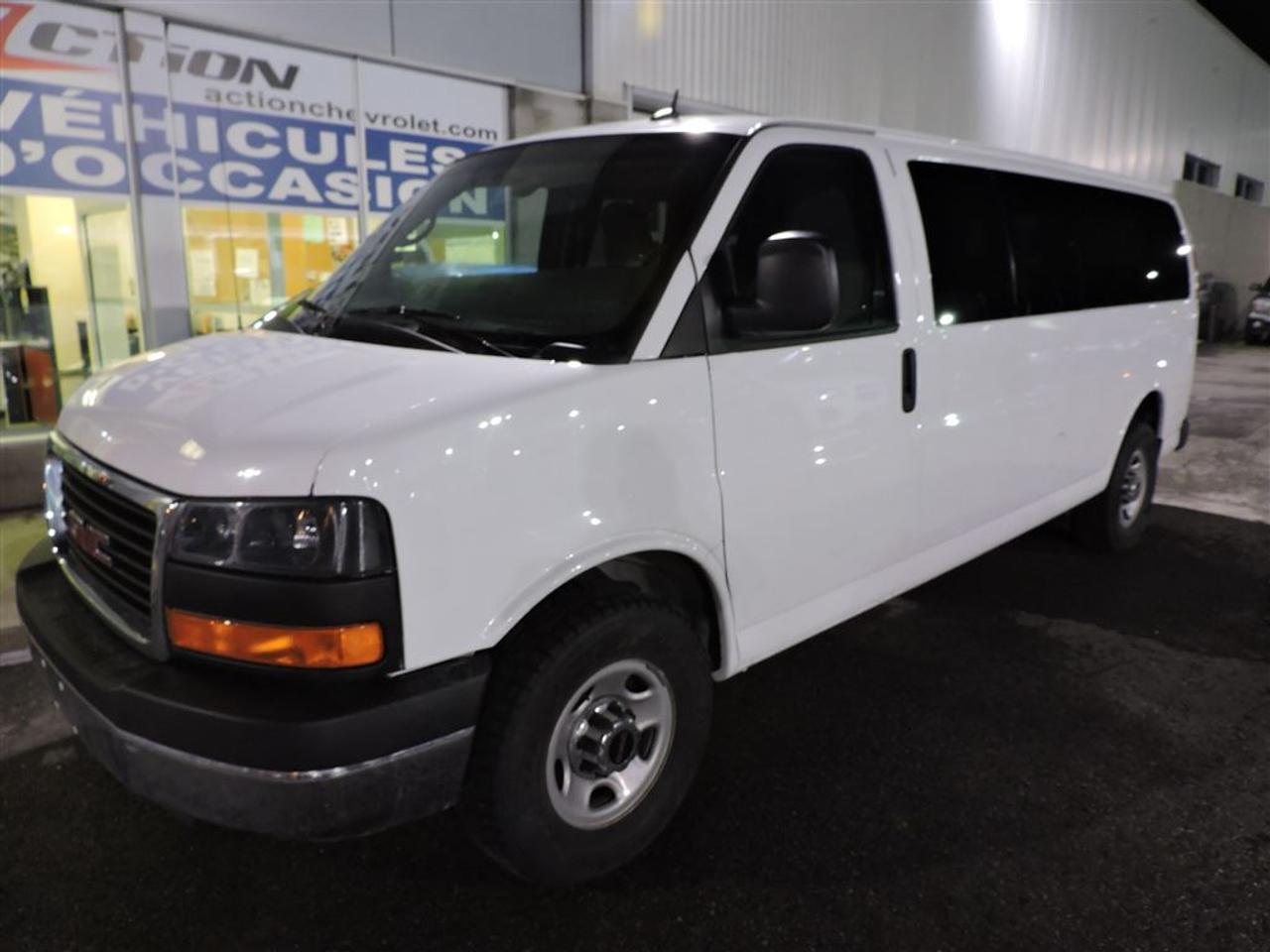 <a href=https://www.actionchevrolet.com/occasion/GMC-Savana-2015.html>https://www.actionchevrolet.com/occasion/GMC-Savana-2015.html</a>

**CERTIFIÉ** 1 seul propriétaire. Garantie avec assistance routière.  Aucun dossier de dommages trouvé sur Carproof.  Inspection de 150 points par technicien Certifié inclue.  Le meilleur financement sur place! Avec le Plan V.I.P**  ** Sujet à approbation du crédit,montant et année du véhicule.  Sur la Rive Sud de Montréal.(Frais SVGO,Carproof sus**détail en magasin)    Notre localisation nous rend très facile daccès pour tous les gens de la Montérégie. Que vous veniez de Longueuil, Brossard ou St-Jean Sur Richelieu. Vous nous trouverez très facilement au coin de lautoroute 30 et chemin Chambly tout près des promenade st-bruno.    Si vous venez de Montréal, de Laval ou de la Rive Nord. Vous navez qua passer par le pont Champlain et lautoroute 30. Une fois rendu sur la Rive Sud, vous nêtes qua 10 minutes de notre concession Chevrolet, Buick, GMC.    nous achetons votre véhicule peu importe la marque.    nous offrons le service de recherche de votre prochain véhicule de toute marques.