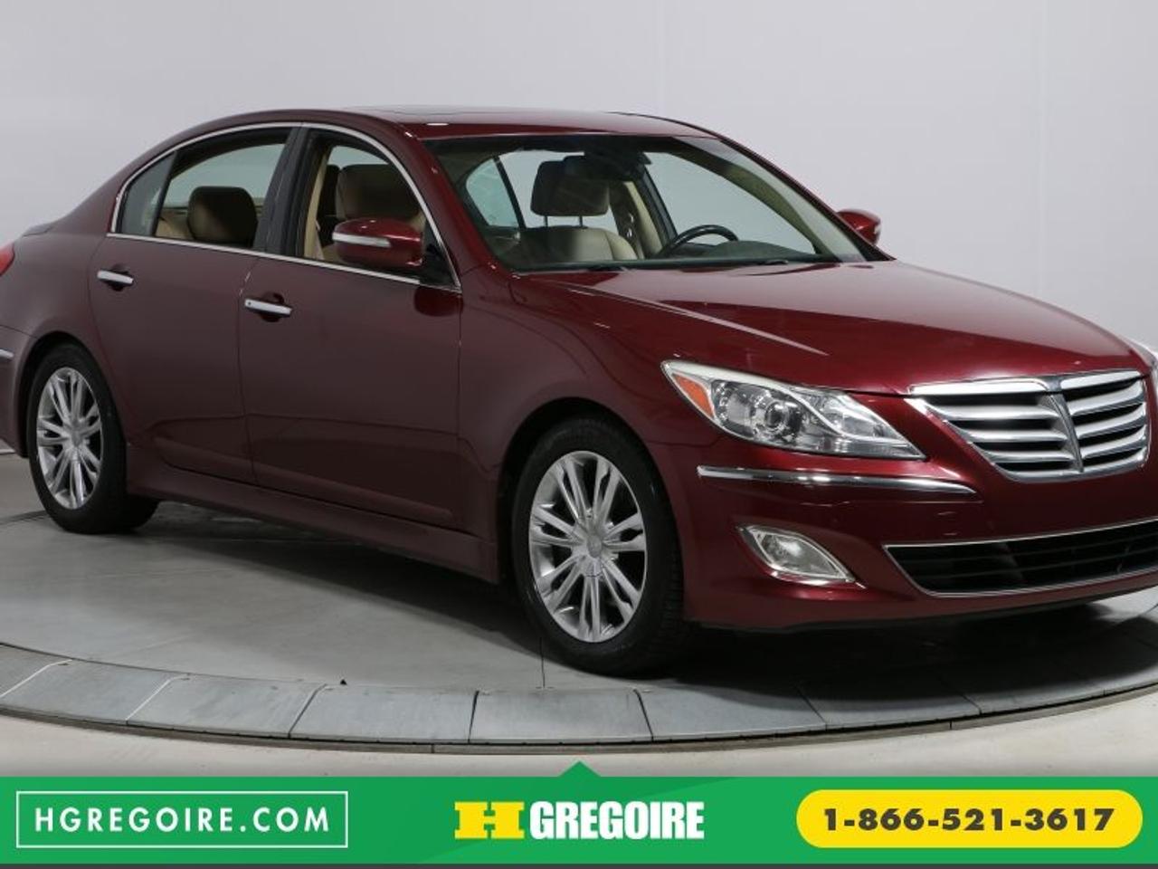 <a href=https://www.autoaubaine.com/Hyundai-Genesis-c6903984.html>https://www.autoaubaine.com/Hyundai-Genesis-c6903984.html</a>

Hyundai Genesis Tech Package Cuir Toit Navigation Mags Caméra De R 2012

Toit ouvrant, Freins ABS, Lecteur MP3, Miroirs chauffants, Volant ajustable, Radio satellite, Ordinateur de bord, Volant gain de cuir, Antipatinage, Phares antibrouillards, Climatisation

ECONOMISER 37 004$! BAS KILOMÉTRAGE, JAMAIS ACCIDENTÉ, Camera de recul, Ensemble audio premium, Systeme de navigation, Bluetooth, Aucun frais caché, Taux dintérêt imbattable! Ouvert 7 jours. Inspection en plus de 125 points et rigoureux processus de remise à neuf. Satisfaction garantie de 3 jours ou argent remis et privilège déchange 30 jours. Obtenez le meilleur taux de financement et même une 2e ou 3e chance au crédit. Pour plus dinformation sur cette voiture et pour obtenir le rapport dhistorique CarProof gratuitement, visitez https://www.hgregoire.com/fr-stk/914134. *Prix du manufacturier neuf (49 499$)