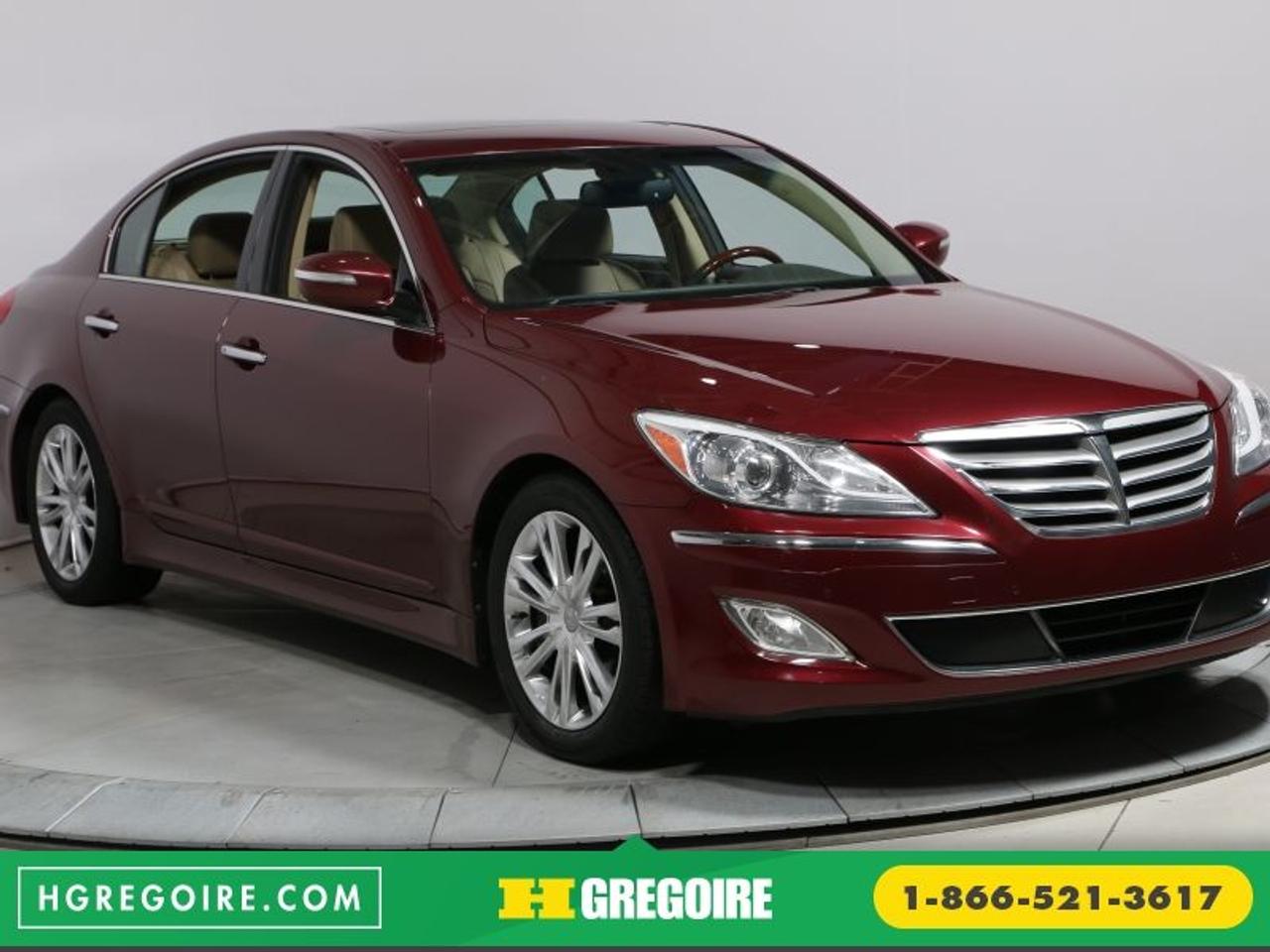 <a href=https://www.autoaubaine.com/Hyundai-Genesis-c6954176.html>https://www.autoaubaine.com/Hyundai-Genesis-c6954176.html</a>

Hyundai Genesis Technology Pkg Toit Cuir Nav Mags 2012

Toit ouvrant, Freins ABS, Lecteur MP3, Miroirs chauffants, Volant ajustable, Radio satellite, Ordinateur de bord, Volant gain de cuir, Antipatinage, Phares antibrouillards, Climatisation

ECONOMISER 36 504$! BAS KILOMÉTRAGE, Camera de recul, Ensemble audio premium, Systeme de navigation, Bluetooth, Aucun frais caché, Taux dintérêt imbattable! Ouvert 7 jours. Inspection en plus de 125 points et rigoureux processus de remise à neuf. Satisfaction garantie de 3 jours ou argent remis et privilège déchange 30 jours. Obtenez le meilleur taux de financement et même une 2e ou 3e chance au crédit. Pour plus dinformation sur cette voiture et pour obtenir le rapport dhistorique CarProof gratuitement, visitez https://www.hgregoire.com/fr-stk/916925. *Prix du manufacturier neuf (49 499$)