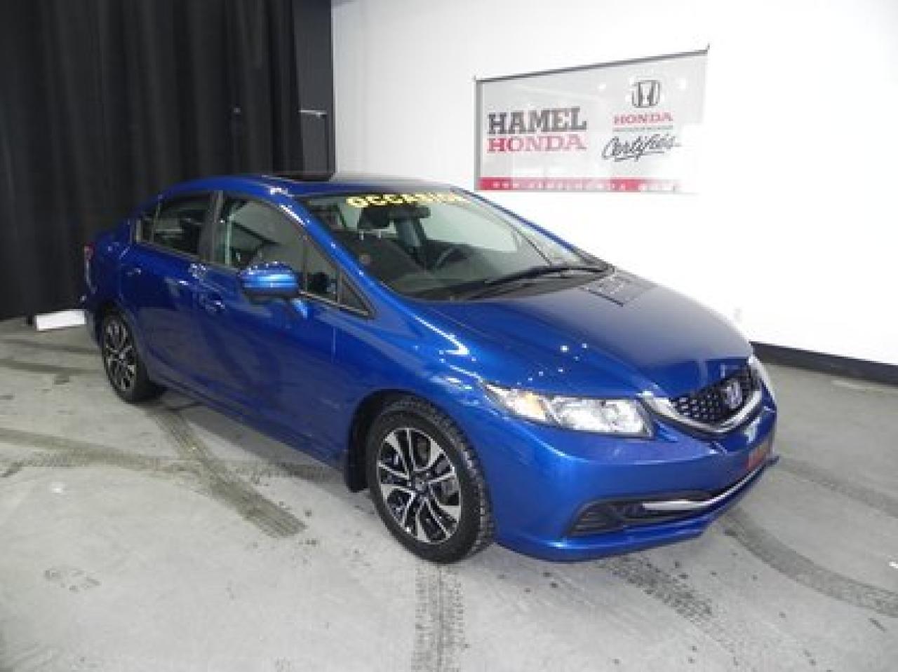 Used 2015 Honda Civic Ex Mags + T.ouvrant for sale in St-Eustache, QC