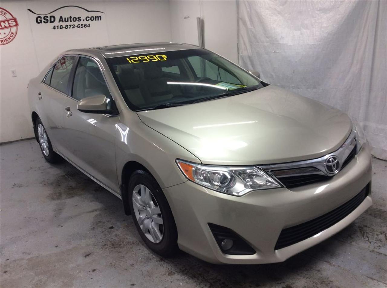 Used 2013 Toyota Camry Le T.ouvrant for sale in Ancienne Lorette, QC