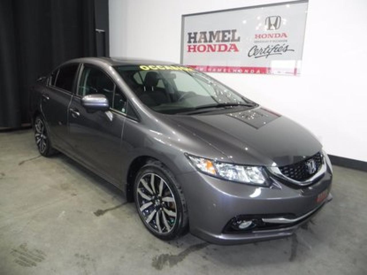 Used 2014 Honda Civic Touring Gar for sale in St-Eustache, QC
