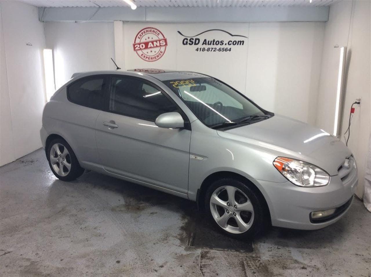 Used 2007 Hyundai Accent SR for sale in Ancienne Lorette, QC
