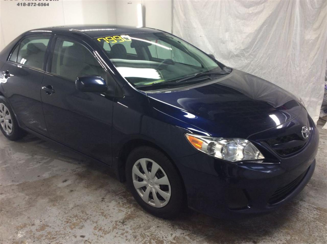 Used 2013 Toyota Corolla Ce A4 for sale in Ancienne Lorette, QC