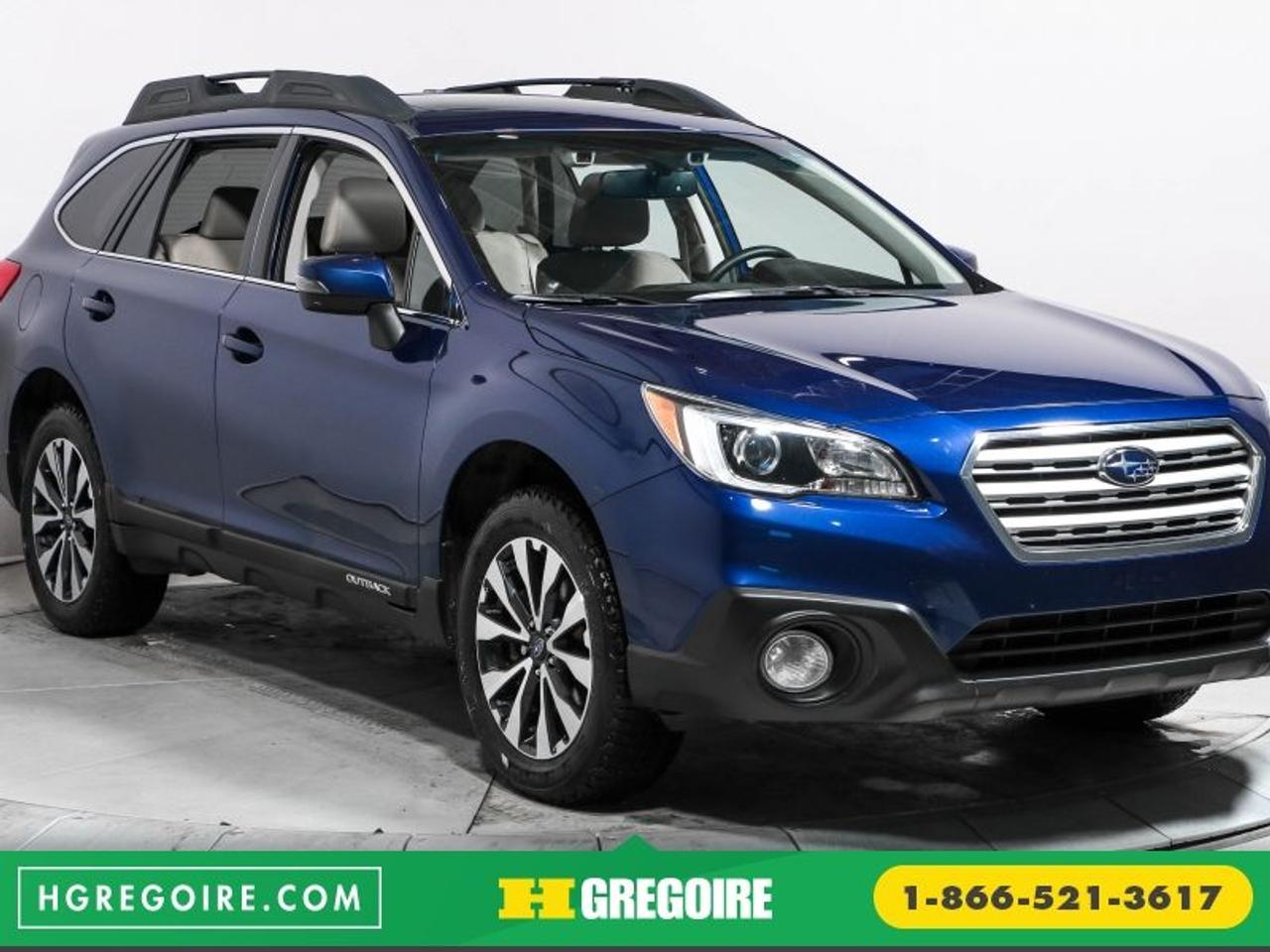 <a href=https://www.autoaubaine.com/Subaru-Outback-c6999040.html>https://www.autoaubaine.com/Subaru-Outback-c6999040.html</a>

Subaru Outback Limited A/c Toit Cuir Bluetooth Mags 2015

Toit ouvrant, Freins ABS, Lecteur MP3, Miroirs chauffants, Volant ajustable, Aileron, Radio satellite, Ordinateur de bord, Volant gain de cuir, Antipatinage, Phares antibrouillards, Climatisation

ECONOMISER 12 100$! JAMAIS ACCIDENTÉ, Camera de recul, Ensemble audio premium, Systeme de navigation, Bluetooth, Aucun frais caché, Taux dintérêt imbattable! Ouvert 7 jours. Inspection en plus de 125 points et rigoureux processus de remise à neuf. Satisfaction garantie de 3 jours ou argent remis et privilège déchange 30 jours. Obtenez le meilleur taux de financement et même une 2e ou 3e chance au crédit. Pour plus dinformation sur cette voiture et pour obtenir le rapport dhistorique CarProof gratuitement, visitez https://www.hgregoire.com/fr-stk/919728. *Prix du manufacturier neuf (37 095$)