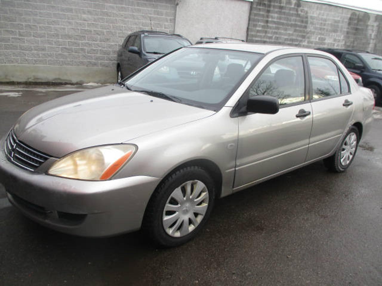 <a href=https://www.autoaubaine.com/Mitsubishi-Lancer-c7016598.html>https://www.autoaubaine.com/Mitsubishi-Lancer-c7016598.html</a>

2006 Mitsubishi Lancer, 4 Cyl 2.0 L, AUTOMATIQUE, 254 000 KM,
Groupe Électrique, CLIMATISEUR, ROULE TRÈS BIEN, DÉMARREUR A DISTANCE,
PRIX VENTE RAPIDE, WOW,
MEMBRE AMVOQ.
OUVERT DU LUNDI AU SAMEDI.
GARANTIE PROLONGÉ DISPONIBLE.
FINANCEMENT DISPONIBLE
1re, 2e, 3e CHANCE AU CRÉDIT.
VISA/MASTERCARD/AMEX/INTÉRAC ACCEPTÉ.
Aucun véhicule provenant de lencan.
5280 Des Laurentides,Laval,H7K2J8.
450 963-8888.
www.autosbb.com
