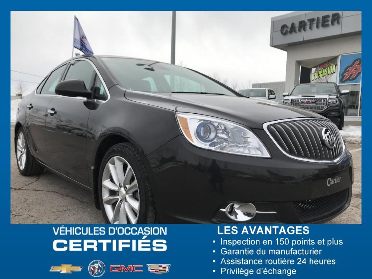 Used 2015 Buick Verano Premium Cuir Gps for sale in Québec, QC