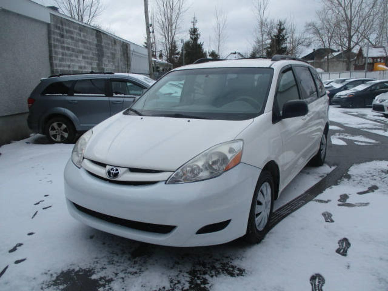 <a href=https://www.autoaubaine.com/Toyota-Sienna-c7025034.html>https://www.autoaubaine.com/Toyota-Sienna-c7025034.html</a>

************ 8 PASSENGER-TOUTE EQUIPE ************
2008 Toyota Sienna CE,8 Passenger,6 Cyl,3.5 Litres,Automatique,136 000 KM.
Air Climatise,Groupe Electrique,Radio CD,Regulateur De Vitesse,Volant Ajustable.
MEMBRE AMVOQ.
OUVERT DU LUNDI AU SAMEDI.
GARANTIE PROLONGÉ DISPONIBLE.
FINANCEMENT DISPONIBLE
1re, 2e, 3e CHANCE AU CRÉDIT.
VISA/MASTERCARD/AMEX/INTÉRAC ACCEPTÉ.
Aucun véhicule provenant de lencan.
5280 Des Laurentides,Laval,H7K2J8.
450 963-8888.
www.autosbb.com