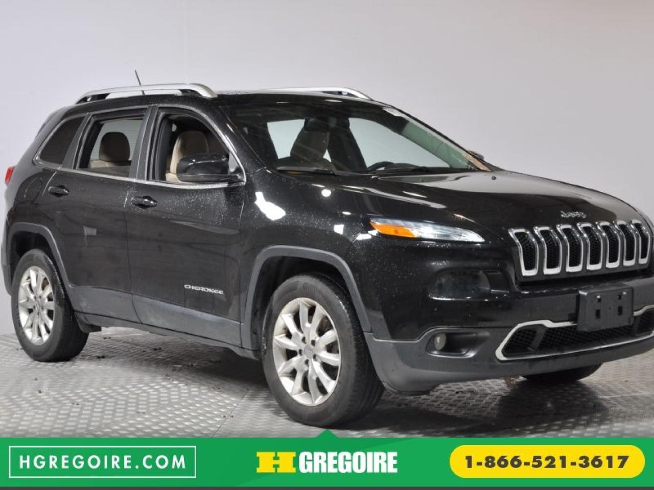 Used 2015 Jeep Cherokee LTD 4X4 GPS PANO for sale in St-Léonard, QC