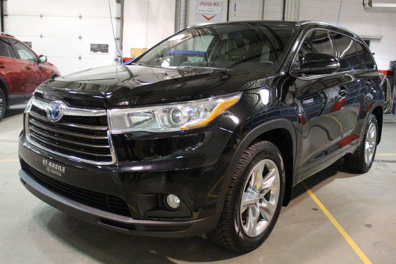 Used 2015 Toyota Highlander Ltd Awd Hybride Mags for sale in St-Basile-le-Grand, QC