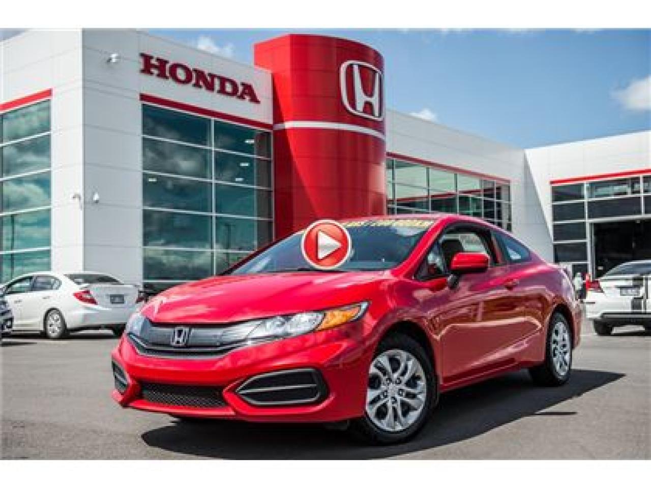 Used 2014 Honda Civic Coupe LX for sale in Terrebonne, QC