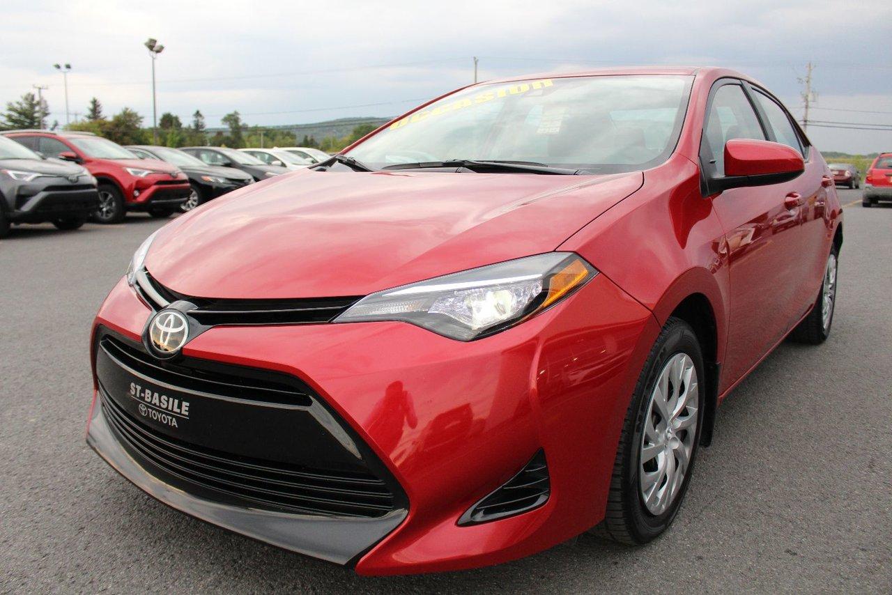 Used 2017 Toyota Corolla Le Bluetooth Caméra for sale in St-Basile-le-Grand, QC