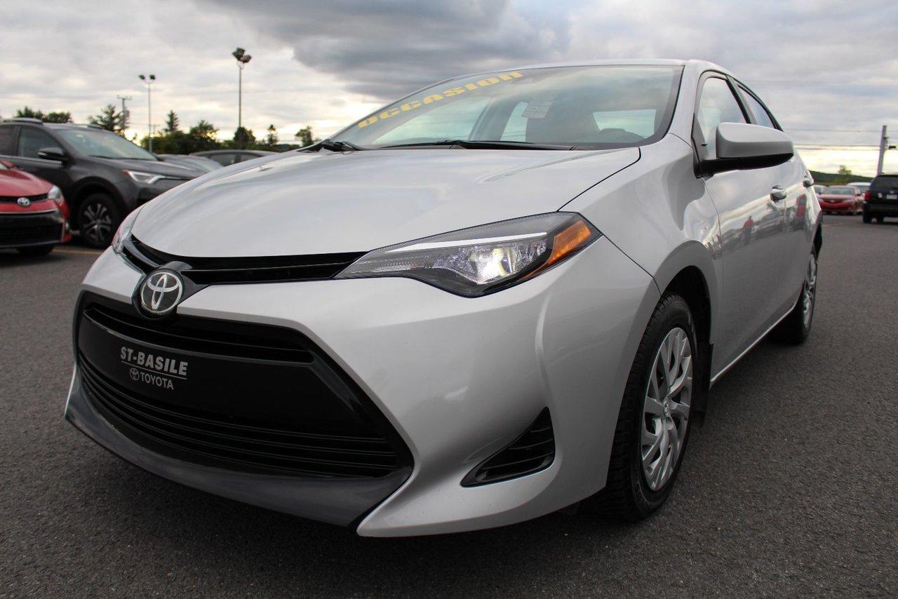 Used 2017 Toyota Corolla Le Bluetooth Caméra for sale in St-Basile-le-Grand, QC