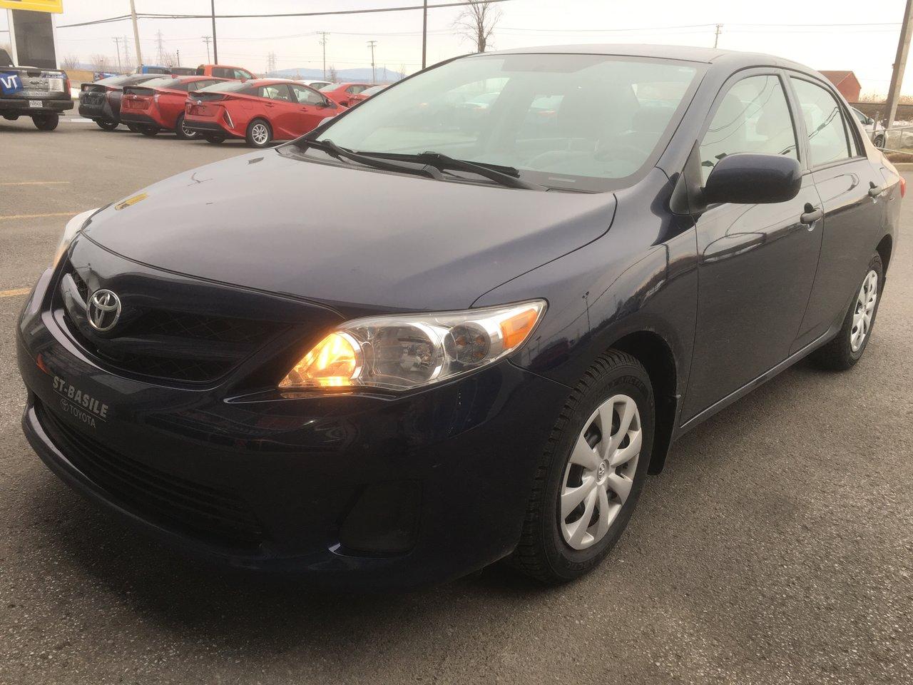 Used 2013 Toyota Corolla CE for sale in St-Basile-le-Grand, QC